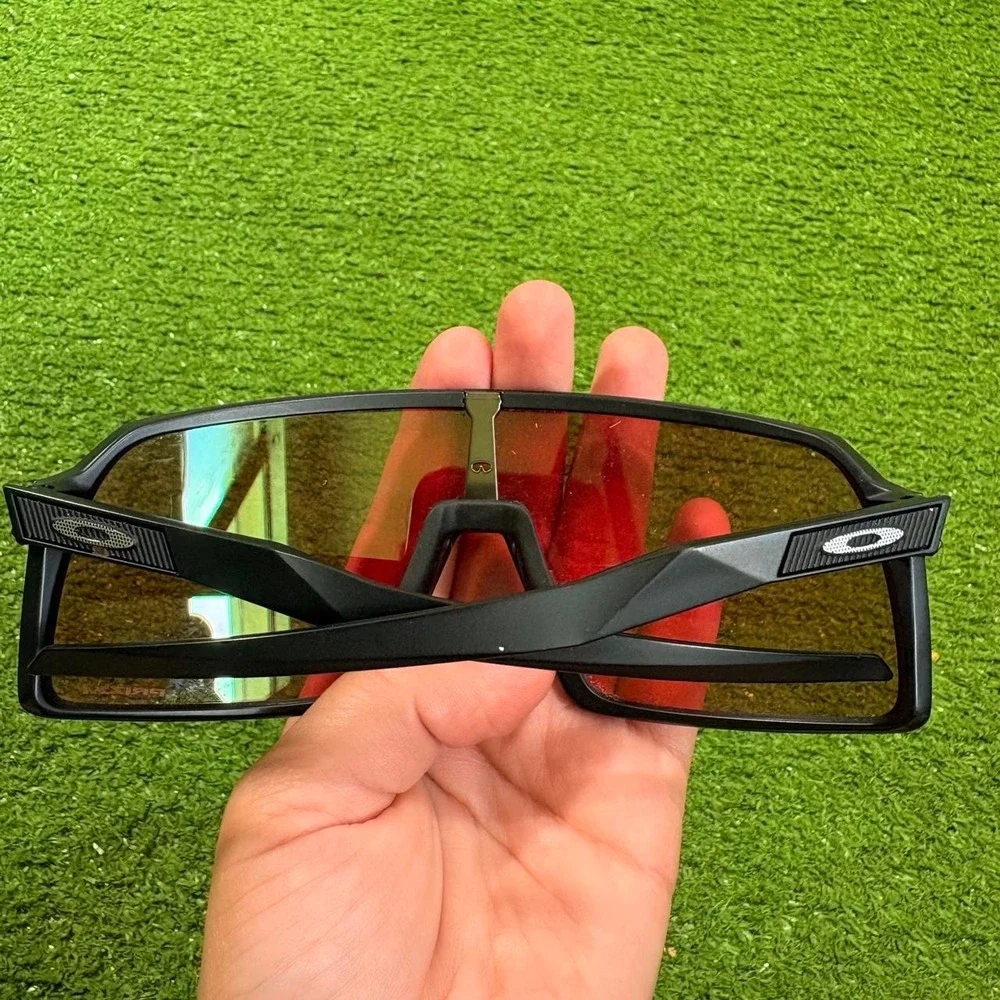 Oakley Sutro Matte Black Frame Prizm Lens Sport Shield Sunglasses OO9406-A137